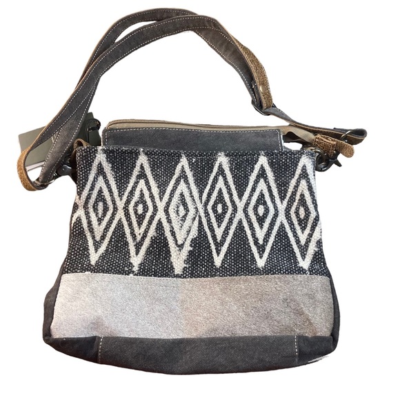 Myra Bags Azure printed shoulder bag - Picture 1 of 15